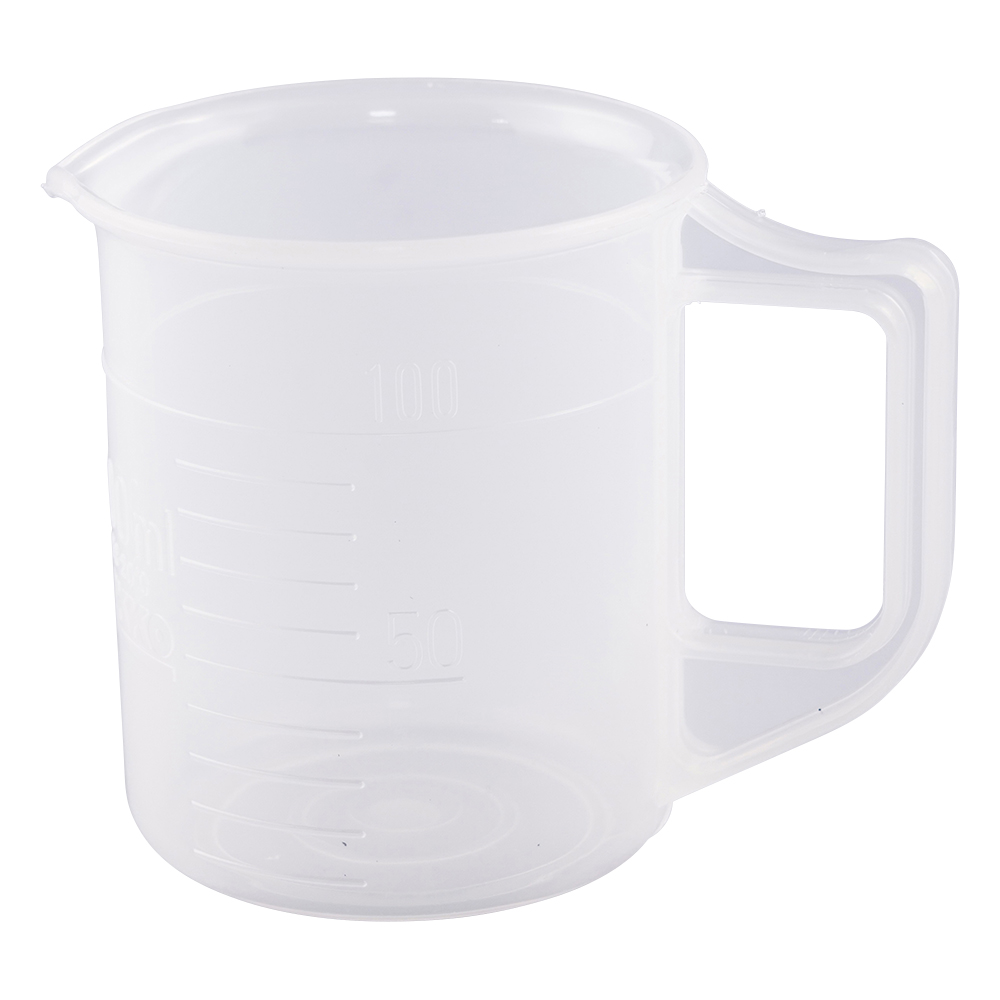 ポリプロピレン手付きビーカー100mL 1個 3007-06
