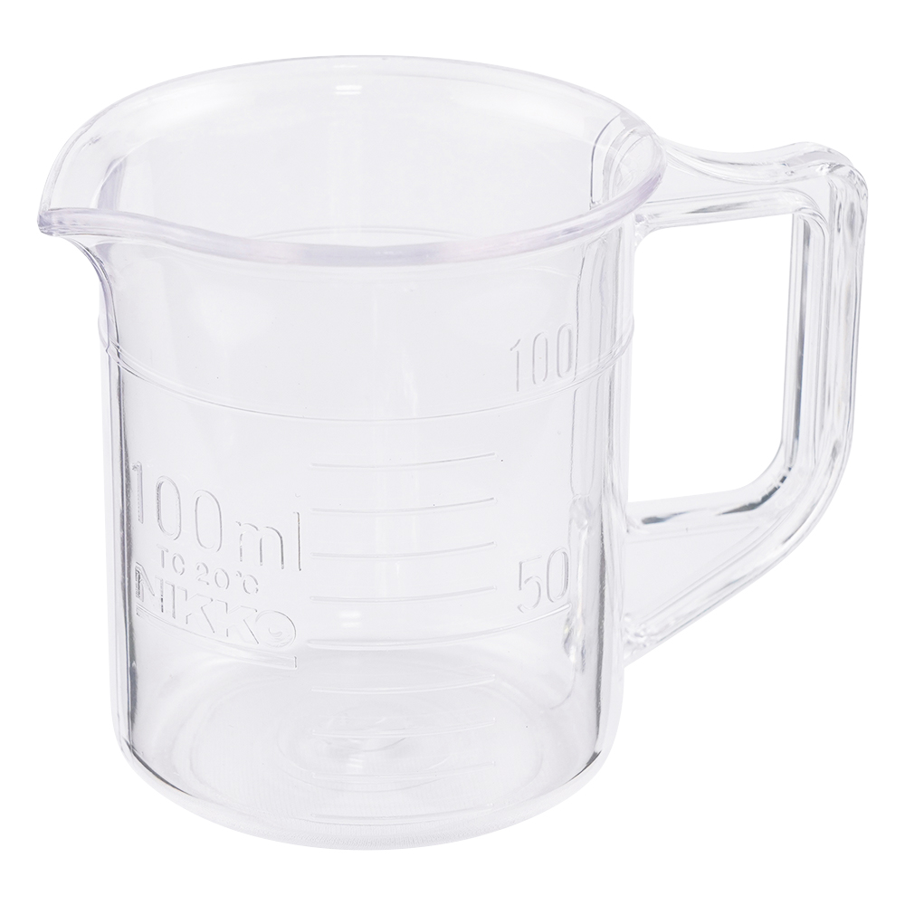 透明計量カップ 100mL 1個 3005-08