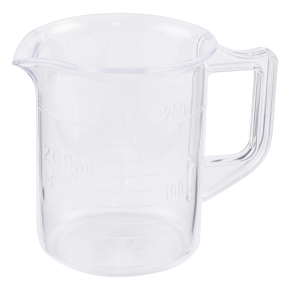 透明計量カップ 200mL 1個 3005-07
