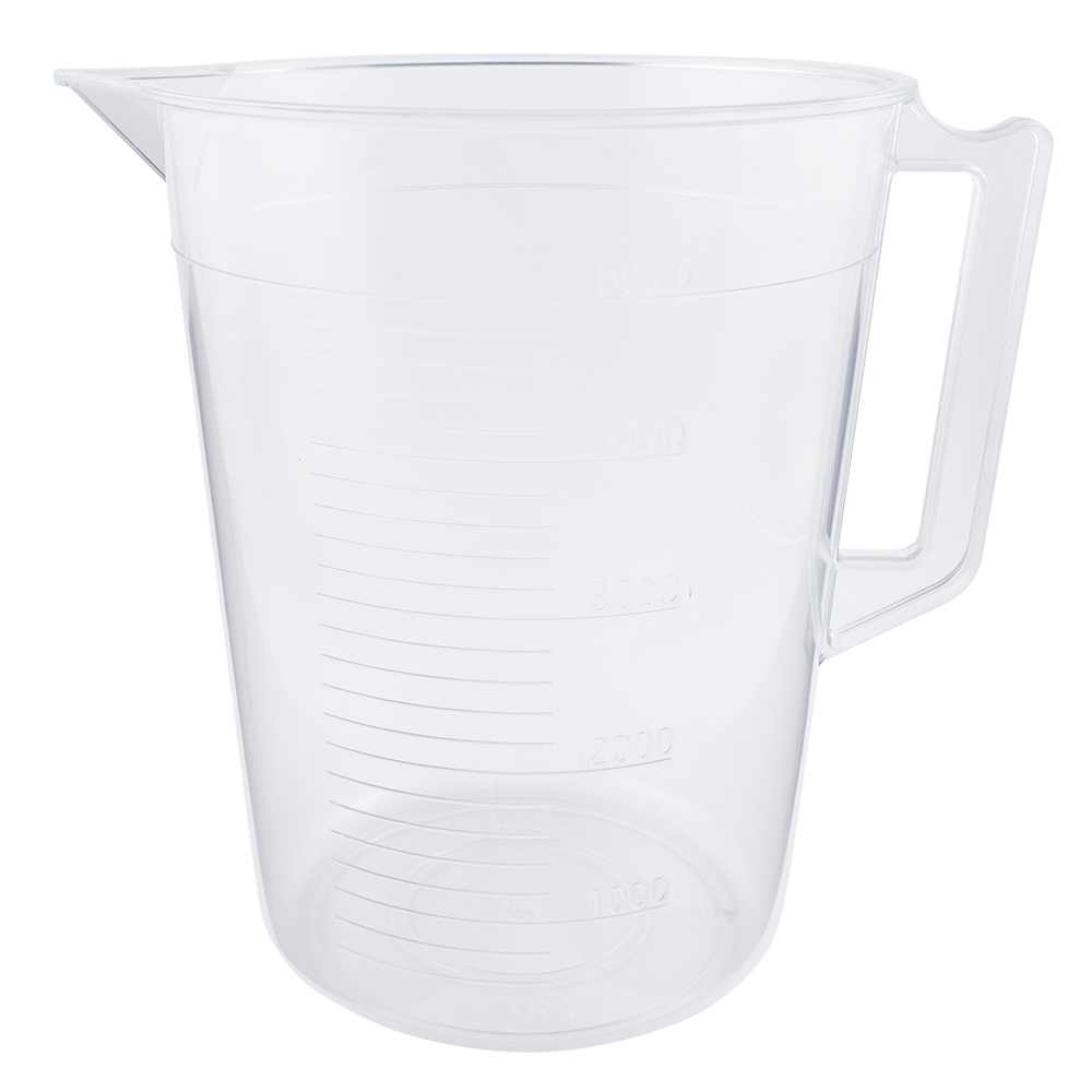 TPX手付きビーカー 5000mL 1個 3006-07