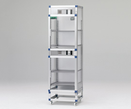 オートドライデシケーターFNツイン 574×522×1940mm ステンレス棚板 TSP-SFN-S