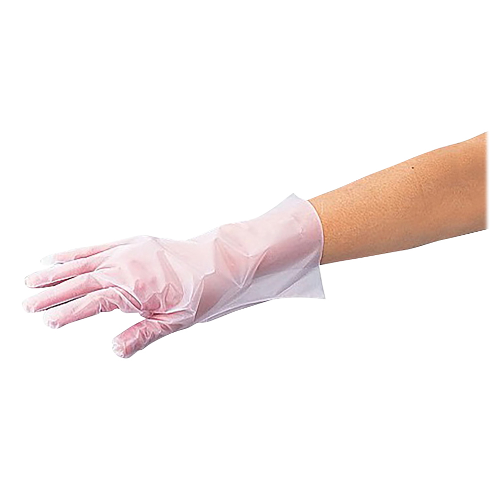 ラボラン（R）サニメント手袋 PE エンボス付（エコノミー） L 10箱+1箱 外エンボス