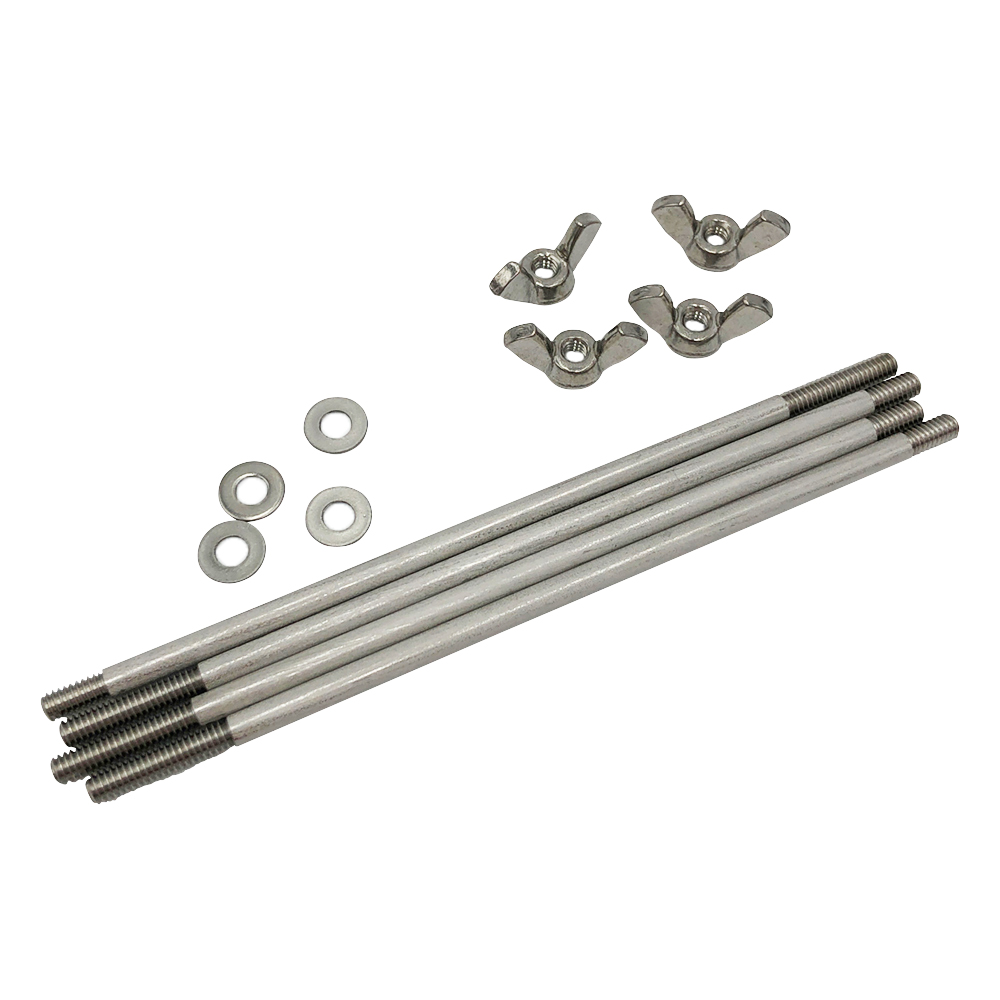 ポンプヘッド連装用取付け金具（標準ヘッド・イージーロードヘッド用） ヘッド数2 1袋（4本入）