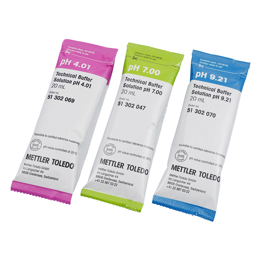 pHメータ用標準液 pH4.01・7.00・9.21 各20mL×10袋入 51302068