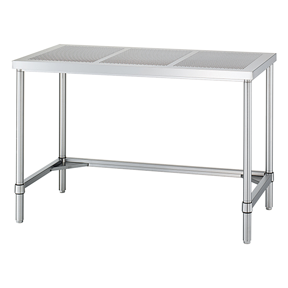 パンチング導電作業台（SUS304） 900×600×800mm PWTN-9060E