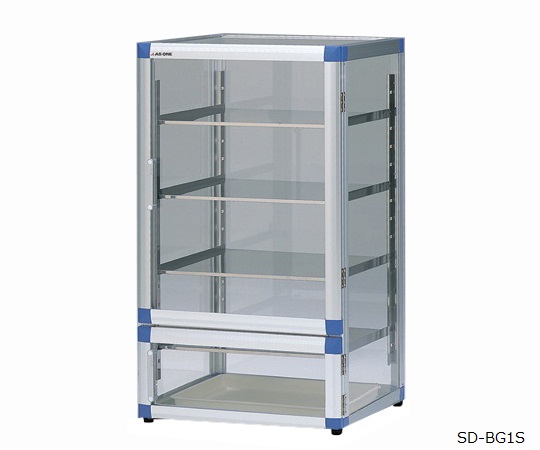 スタンダードデシケーターBG 574×523×1020mm ステンレス棚 ゴム足付き SD-BG1S
