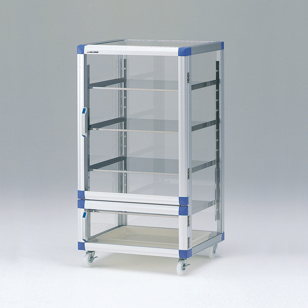 スタンダードデシケーターBG 574×523×1085mm ステンレス棚 キャスター付き SD-BG1KS