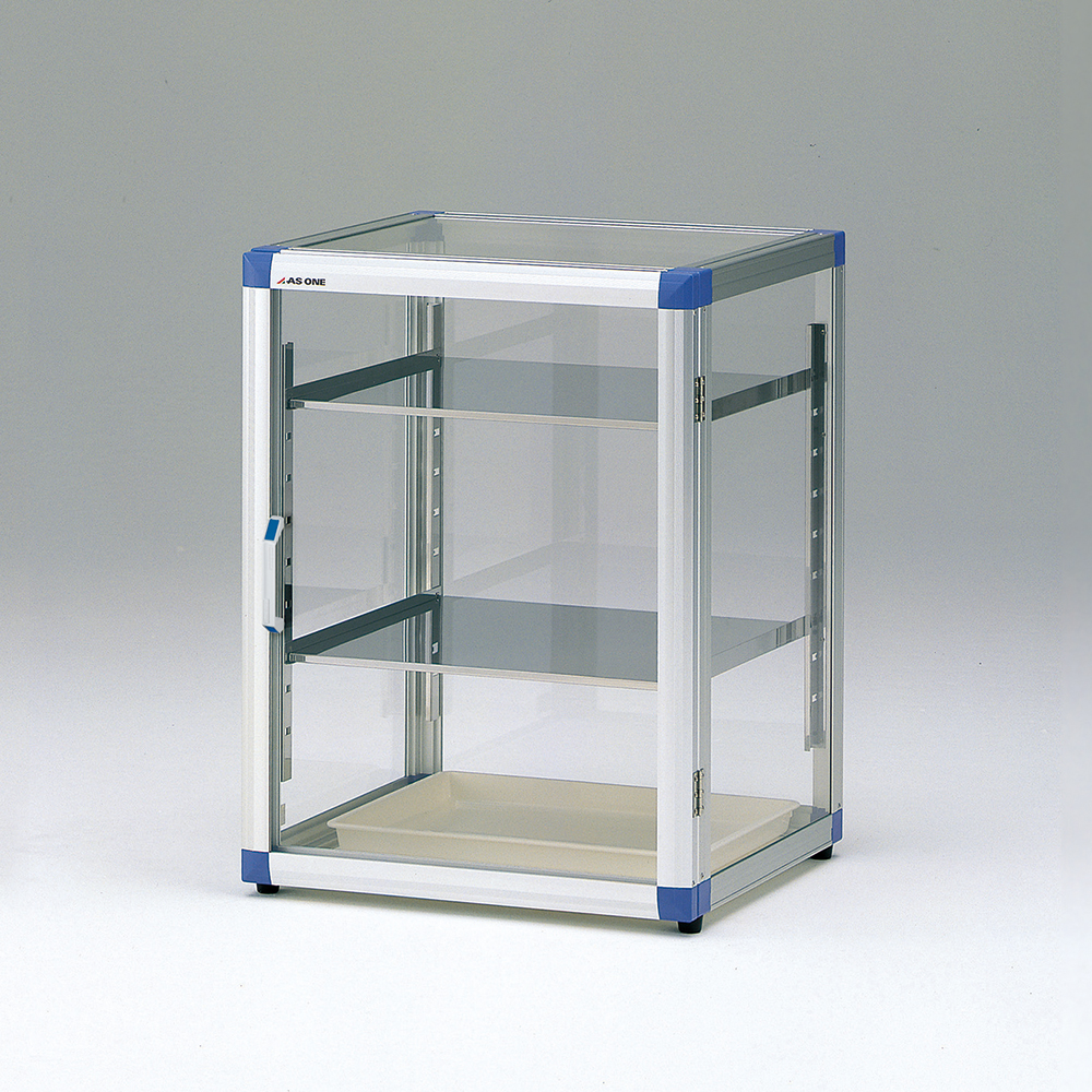 スタンダードデシケーターBG 574×523×765mm ステンレス棚・ゴム足付き SD-BG2S