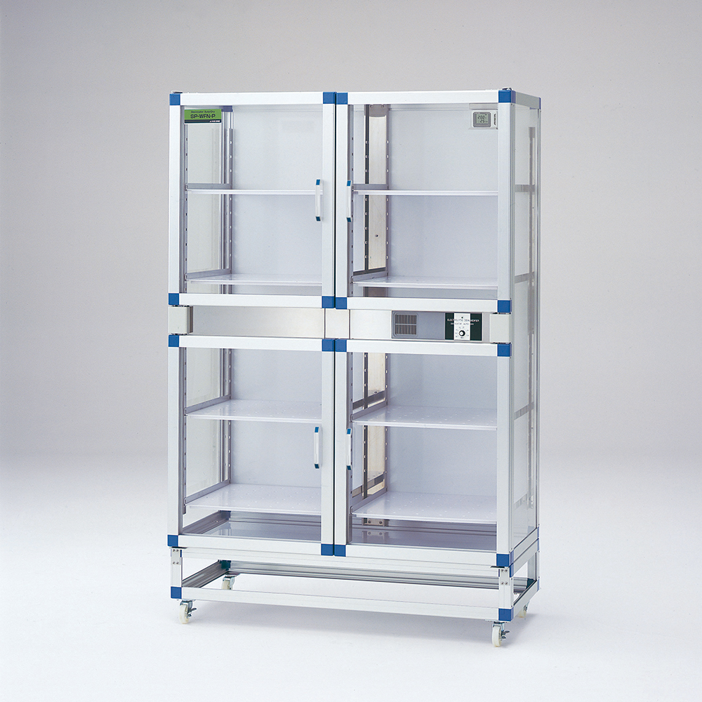 オートドライデシケーターFN 1152×524×1770mm 強化プラスチック棚板 SP-WFN-P