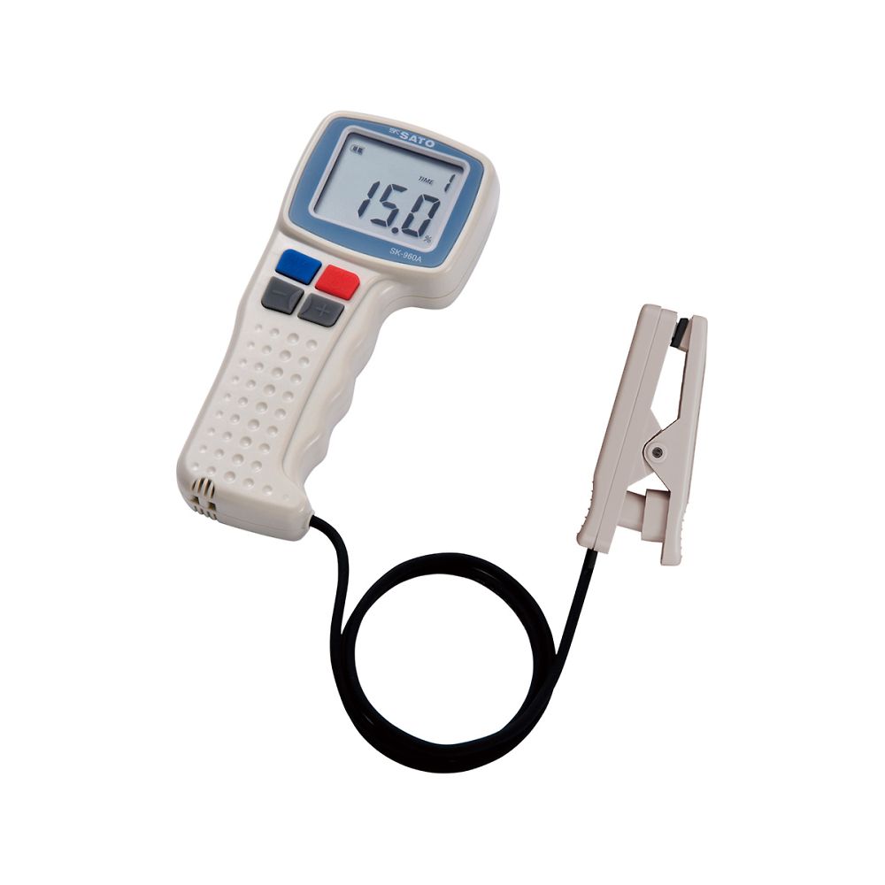 水分チェッカー 測定毎に厚さが違う試料用 クリップタイプ SK-960A TYPE5