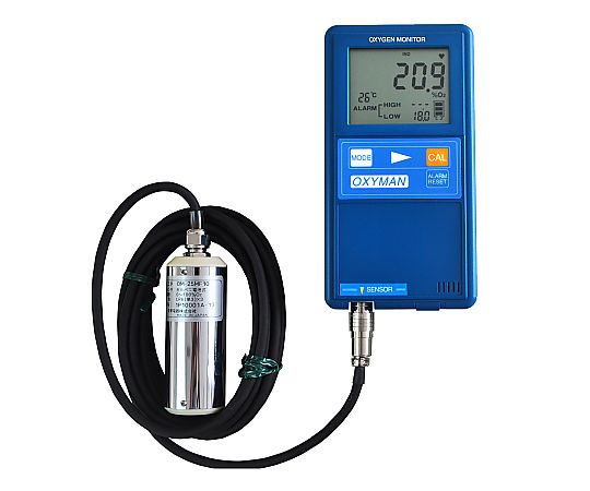 酸素モニタ　ＯＭ－２５ＭＦ１０　校正証明書付