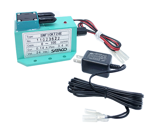 超微量ダイヤフラム式定量ポンプ 100mL/min DC24V SNF10KT24E