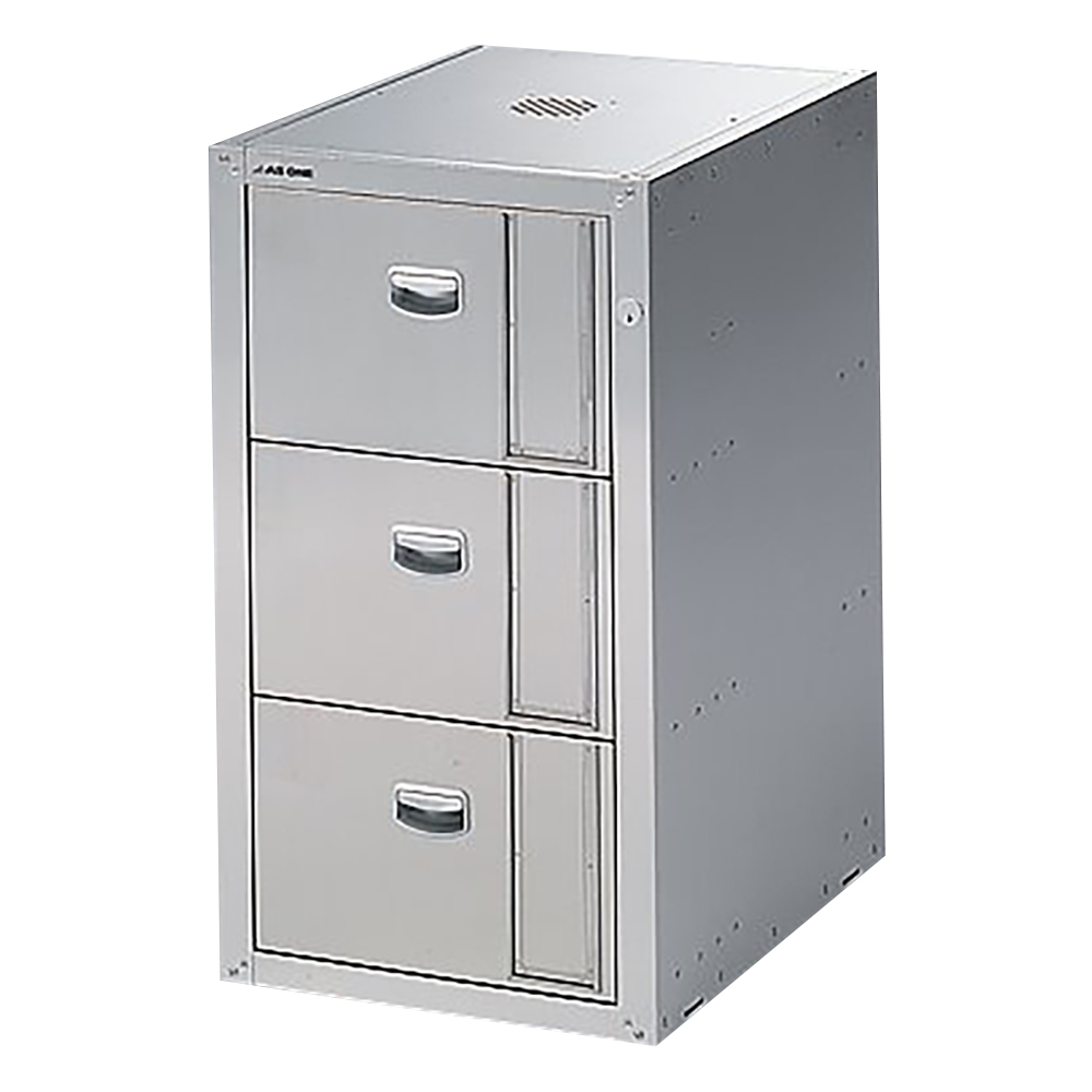 セフティキャビネット（3段引出し型） 455×600×800mm TU-3E