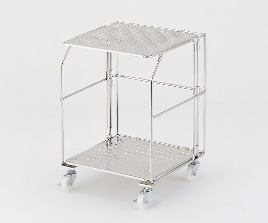 実験台下折りたたみワゴン 370×370×512mm SC-UT