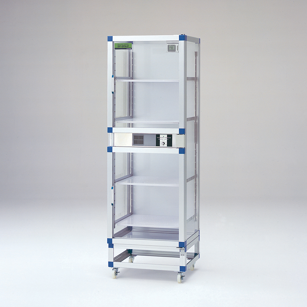 PETデシケーター 574×522×1774mm 強化プラスチック棚板 SP-SPTFN