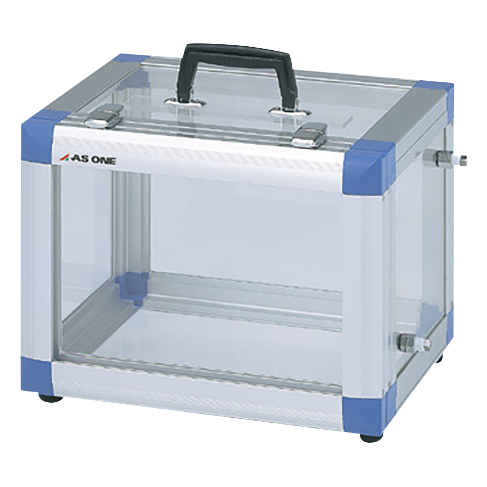 ポータブルデシケータ 静電仕様・ガス置換 412×320×350mm スタンダードPL