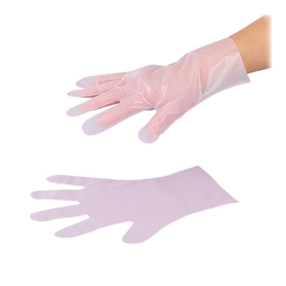 サニメント手袋 PE エンボス付（エコノミー） S 1箱（100枚入） 外エンボスS