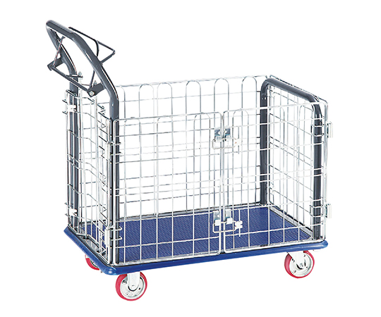 観音扉型金網台車 150kg NK107K-HB