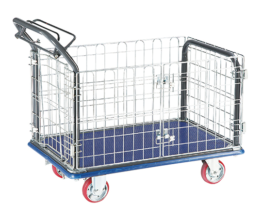 観音扉型金網台車 300kg NK307K-HB
