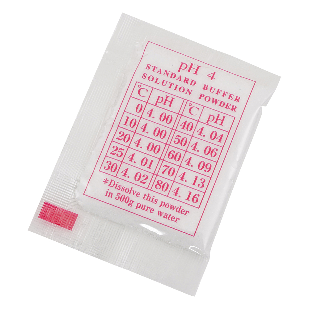 pH標準緩衝剤 1箱（12パック入） K9020XA(pH4)