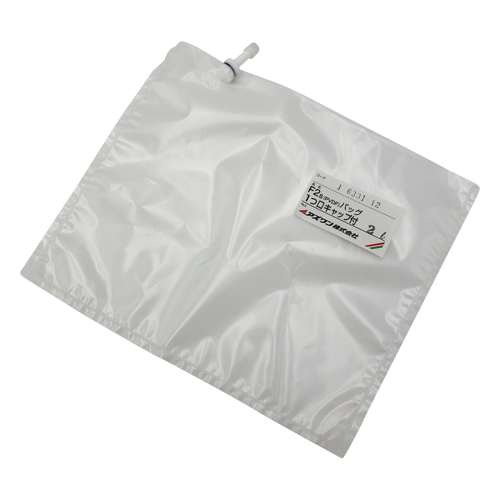 サンプリングバッグ（2フッ化） 1口キャップ 2L