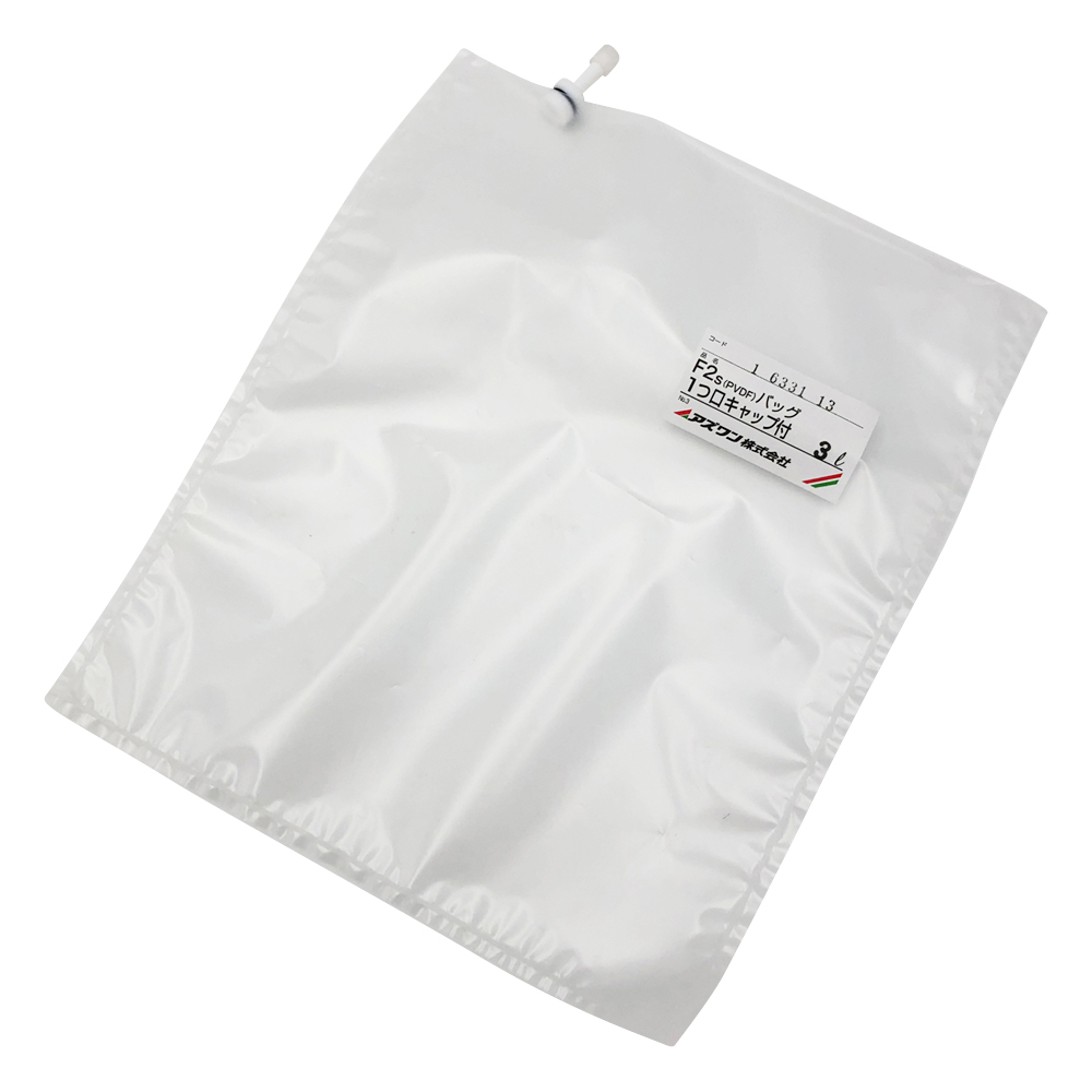 サンプリングバッグ（2フッ化） 1口キャップ 3L