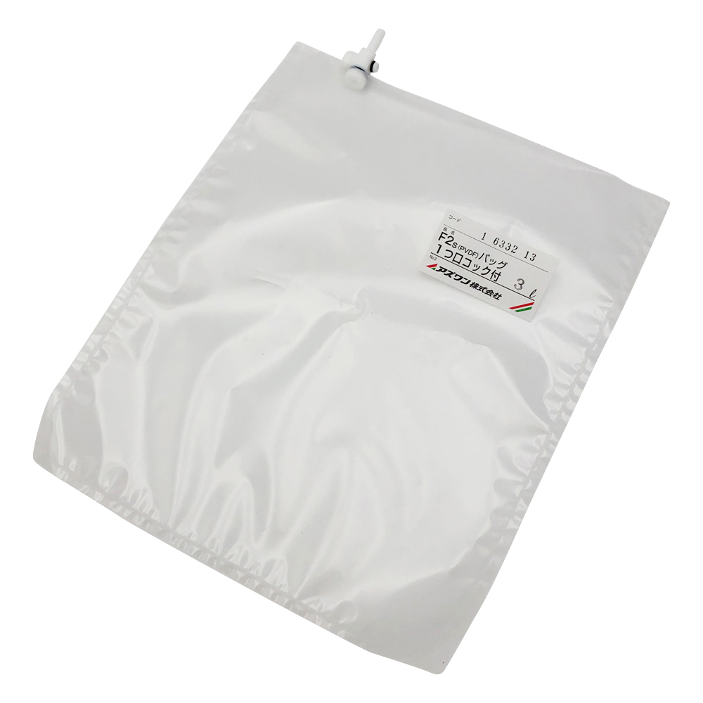 サンプリングバッグ（2フッ化） 1口コック 3L