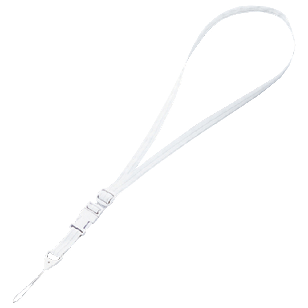 携帯ストラップ（クリーンルーム用）白
