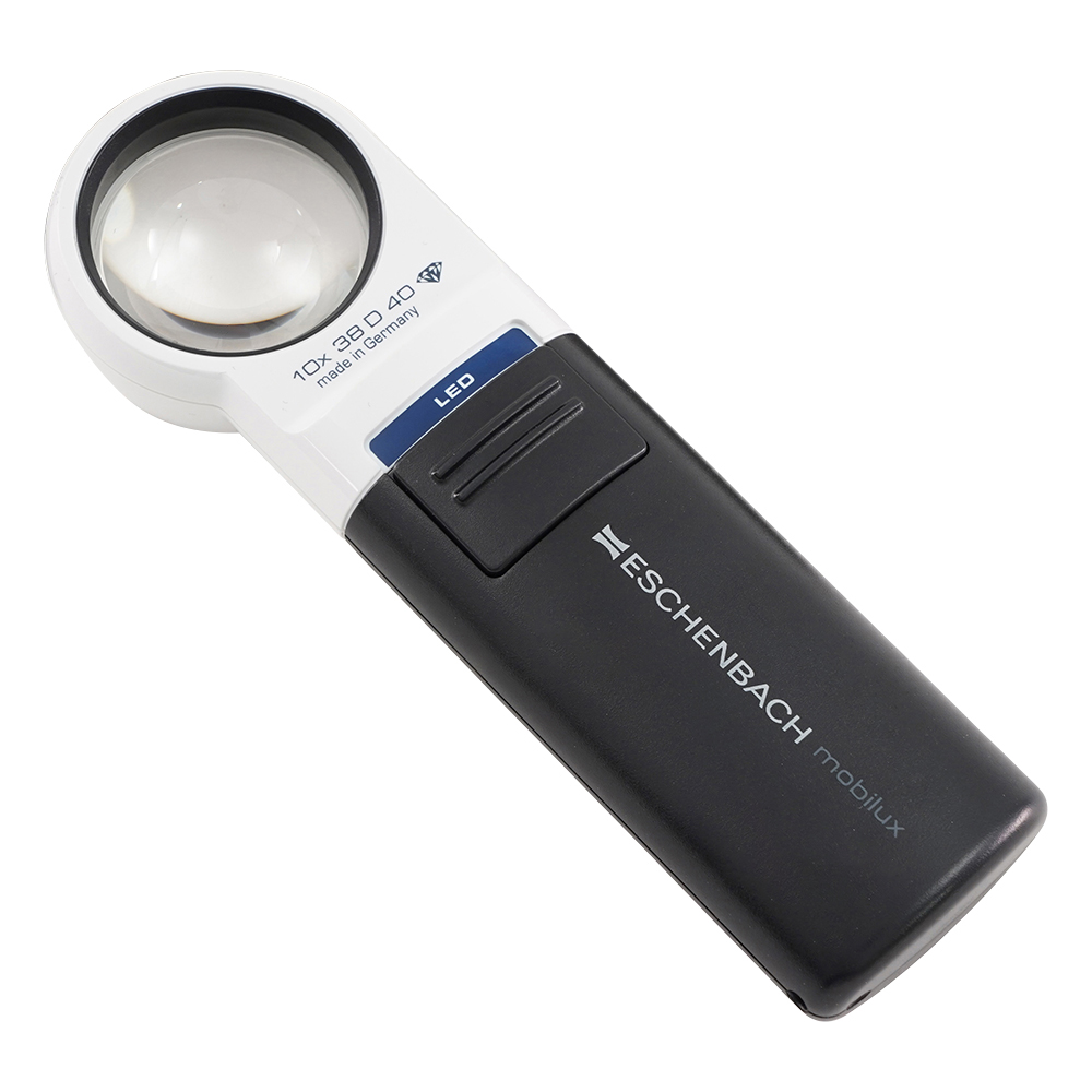 LEDワイドライトルーペ 10倍 1511-10
