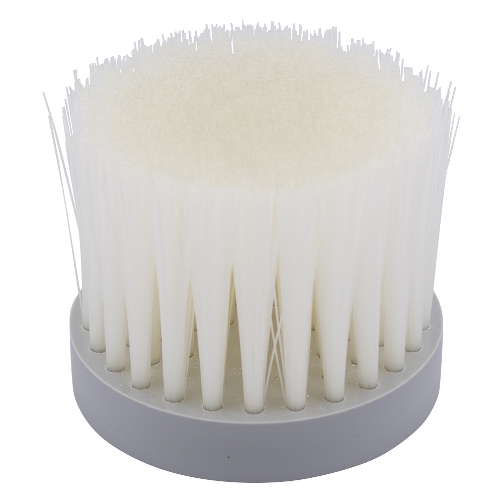 フルイ目詰除去ブラシ 塩ビ台ナイロン No.4