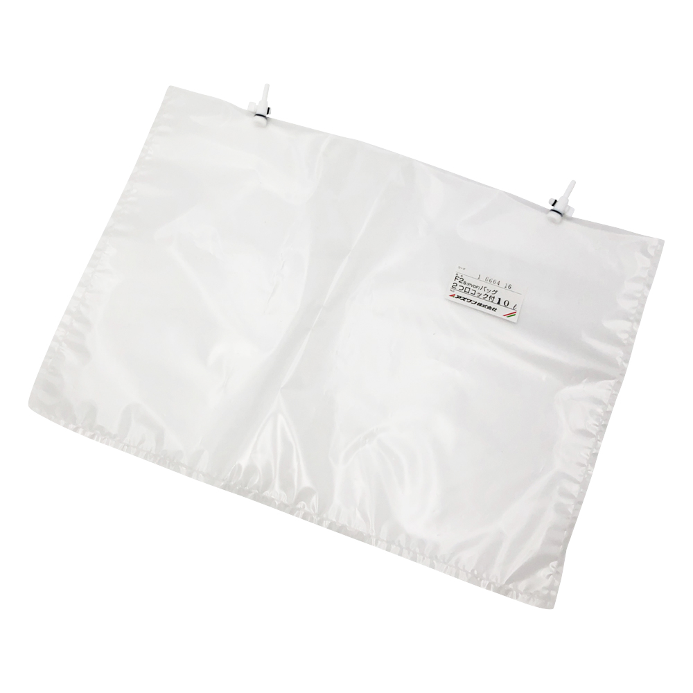 サンプリングバッグ（2フッ化） 2口コック 10L