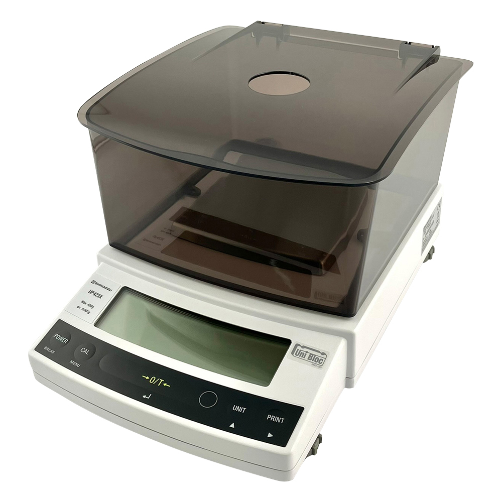 上皿天びん UP-X・校正分銅内蔵タイプ 420g 最小表示：0.001g UP423X