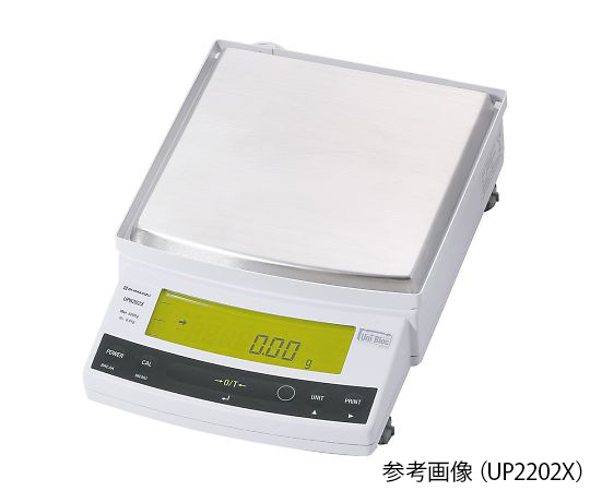 上皿天びん UP-X・校正分銅内蔵タイプ 820g 最小表示：0.001g UP823X