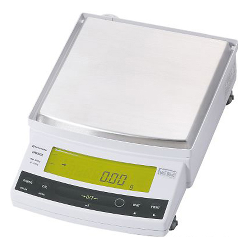 上皿天びん UP-X・校正分銅内蔵タイプ 2200g 最小表示：0.01g UP2202X