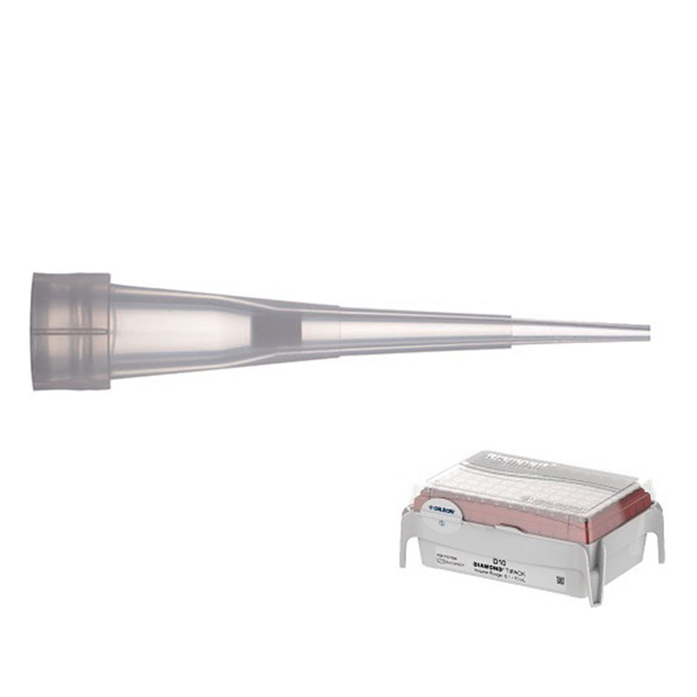 ダイアモンドフィルターチップ DF10ST 滅菌済 0.1～10uL 96本×10箱 F171103