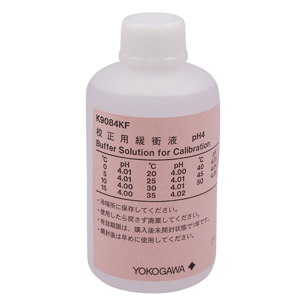 pH標準液 6本入 K9084LL（pH4）