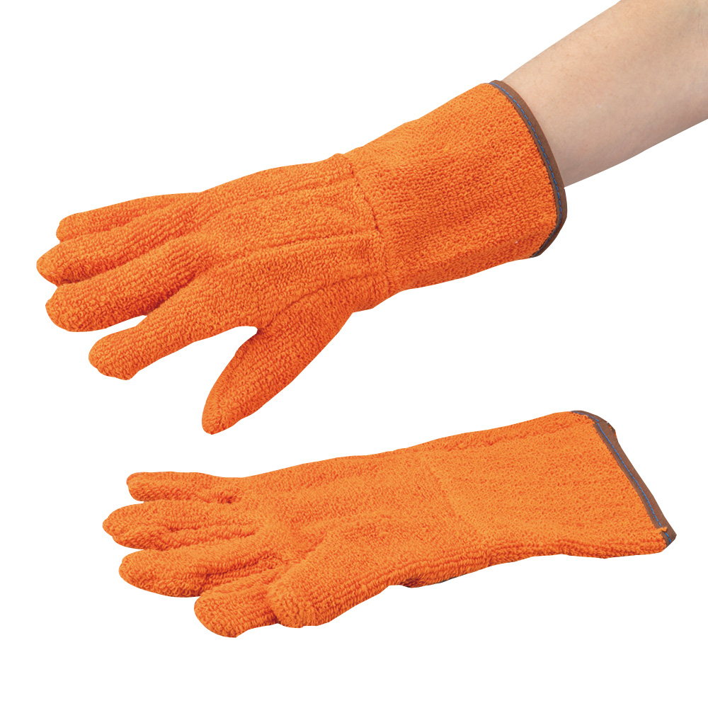 バイオハザードオートクレーブ用手袋 綿 ショート 1双入 H132010000