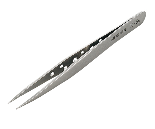 MEISTERピンセット 極細 耐酸鋼 1G-SA