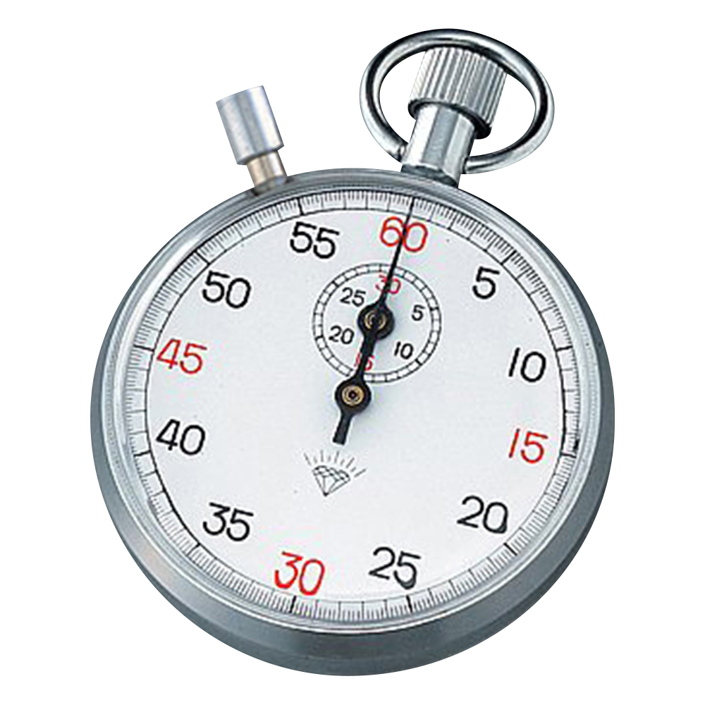 ストップウォッチ（手巻き式） 30分計 806