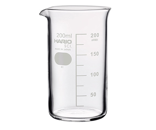 トールビーカー（目安目盛付き） 200mL TB-200-SCI