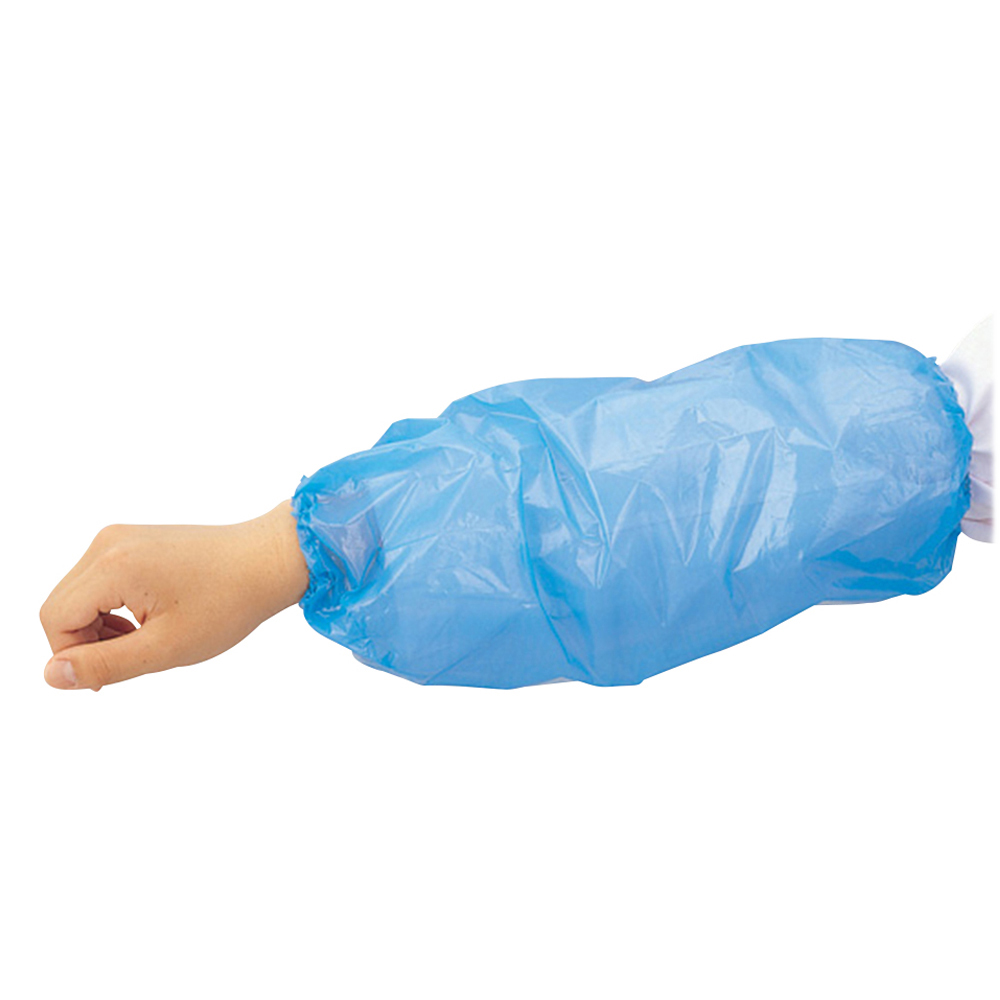 ディスポ腕カバー 50枚入 ブルー