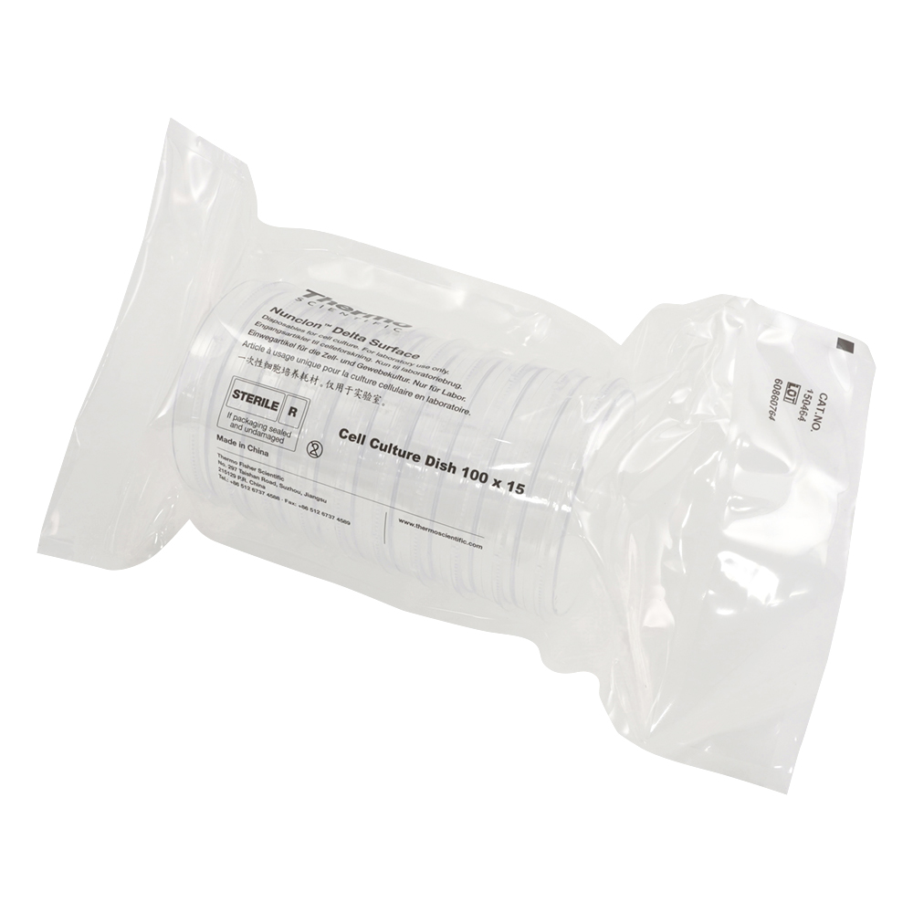 細胞培養ペトリディッシュ 12.5mL 1箱（10個×15包入） 150464