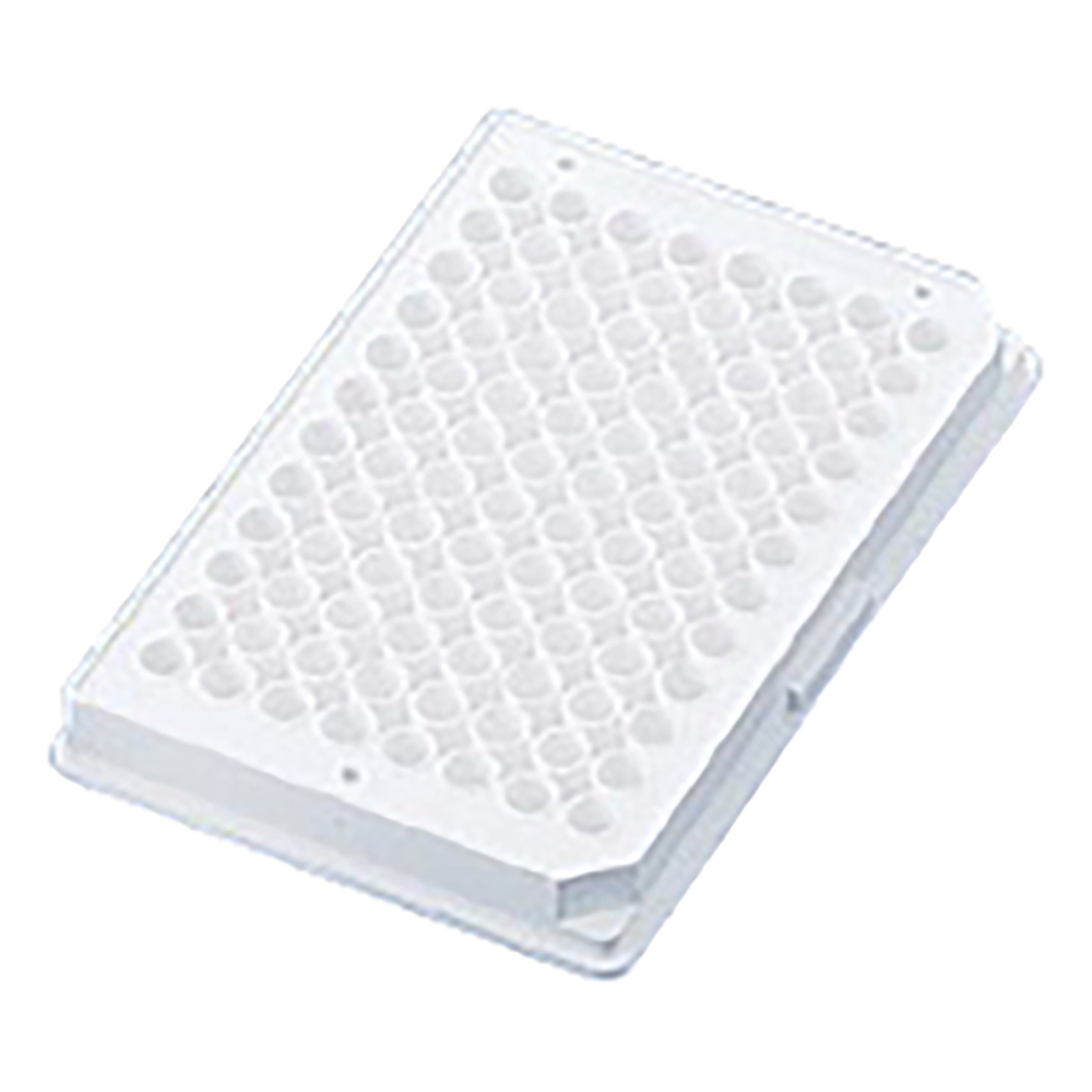 マイクロウェルプレート（96穴） マキシソープ ホワイト 1箱（5枚×12袋入） 437796