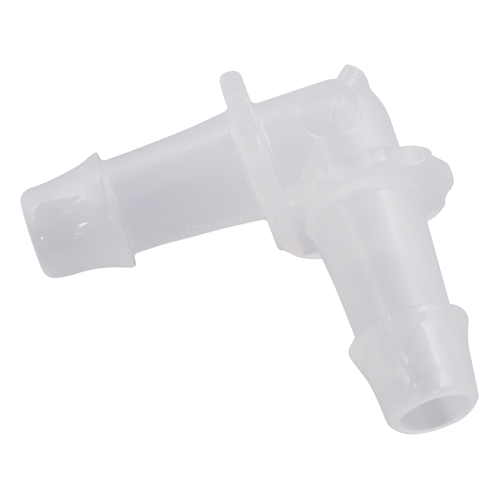 チューブコネクター（太径）L型同径（適合チューブ内径10mm）10個入 VLL106