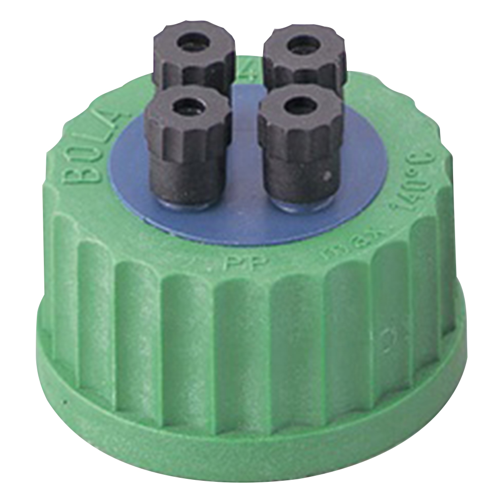 ねじ口瓶用キャップ（硬質チューブ用・GL45用） バルブ無し 1個入 D 608-08