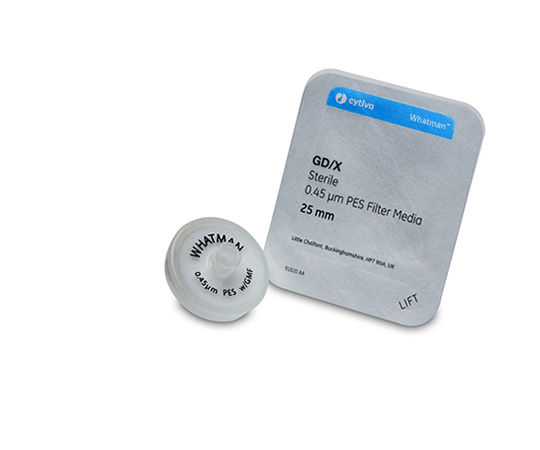 シリンジフィルター GD／X φ25mm・0.45μm PES 1箱（50個入） 6896-2504