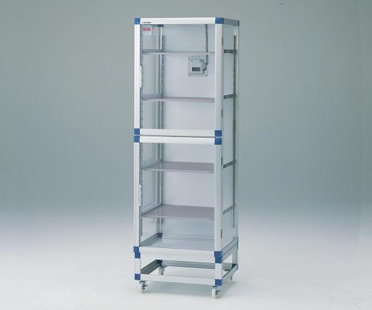 フロストドライデシケーター（ジャンボ） 574×523（618）×1765mm ステンレス棚板 N-JB-SSA