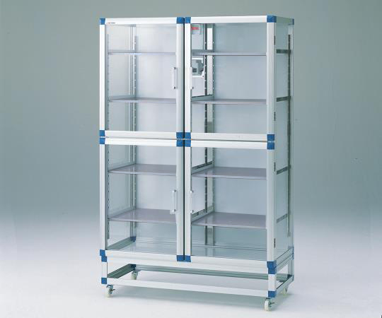 フロストドライデシケーター（ジャンボ） 1152×523（618）×1765mm ステンレス棚板 N-JB-WSA