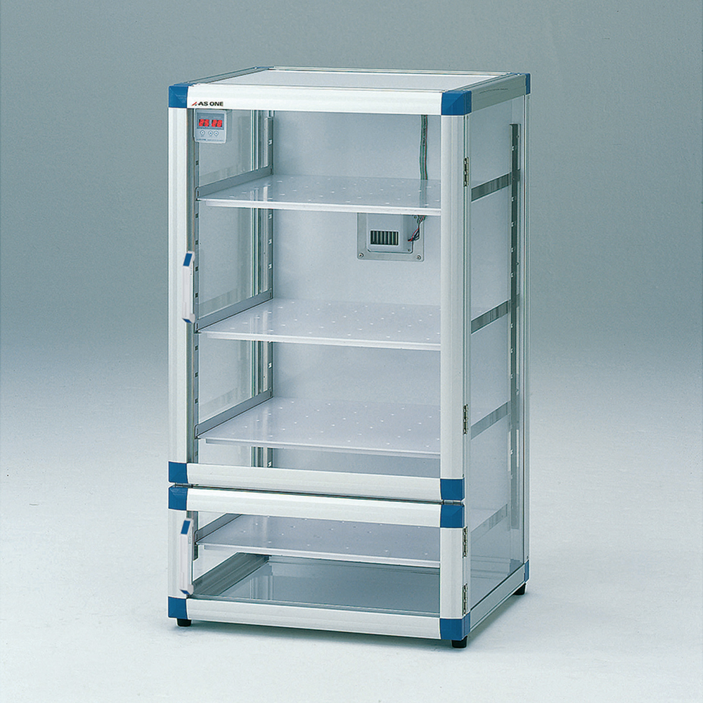 フロストドライデシケーターBG 574×523（618）×1020mm 強化プラスチック棚 N-BG-1PA