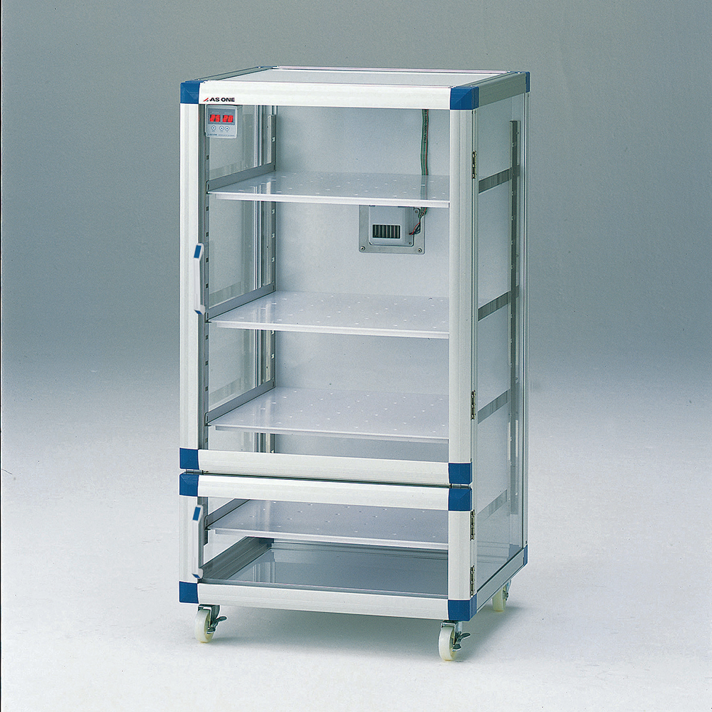 フロストドライデシケーターBG 574×523（618）×1085mm 強化プラスチック棚 N-BG-KPA